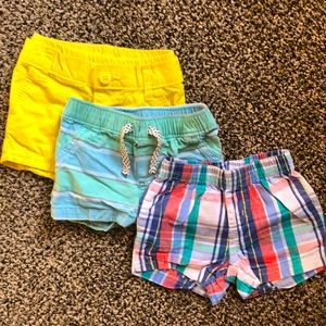 3 month shorts bundle
